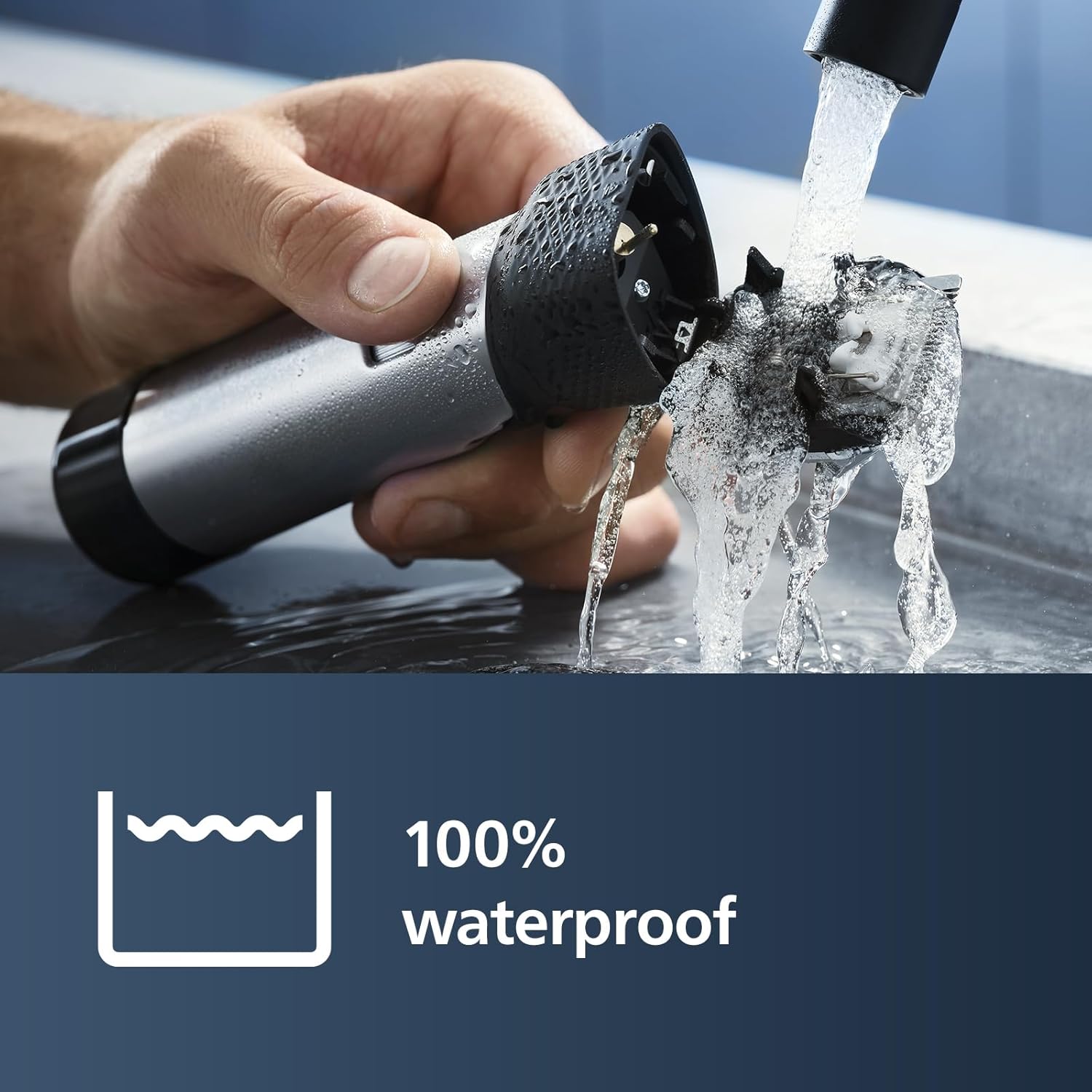 Philips Bartschneider Series 9000 Prestige BT9810/15 – Herren Barttrimmer, SteelPrecision - Technologie, 30 Längeneinstellungen, 120 Min. Laufzeit - SmartRasur