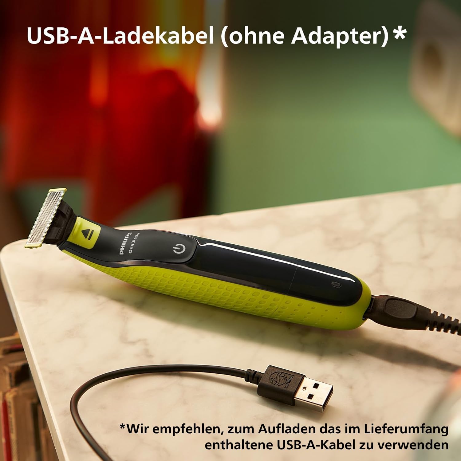 Philips OneBlade 360 Face & Body QP4631/30 – Rasierer, Trimmer & Bodygroomer Herren, 2 Klingen, 5 - in - 1 Trimmaufsatz, Körper - Kit, App - Anbindung - SmartRasur
