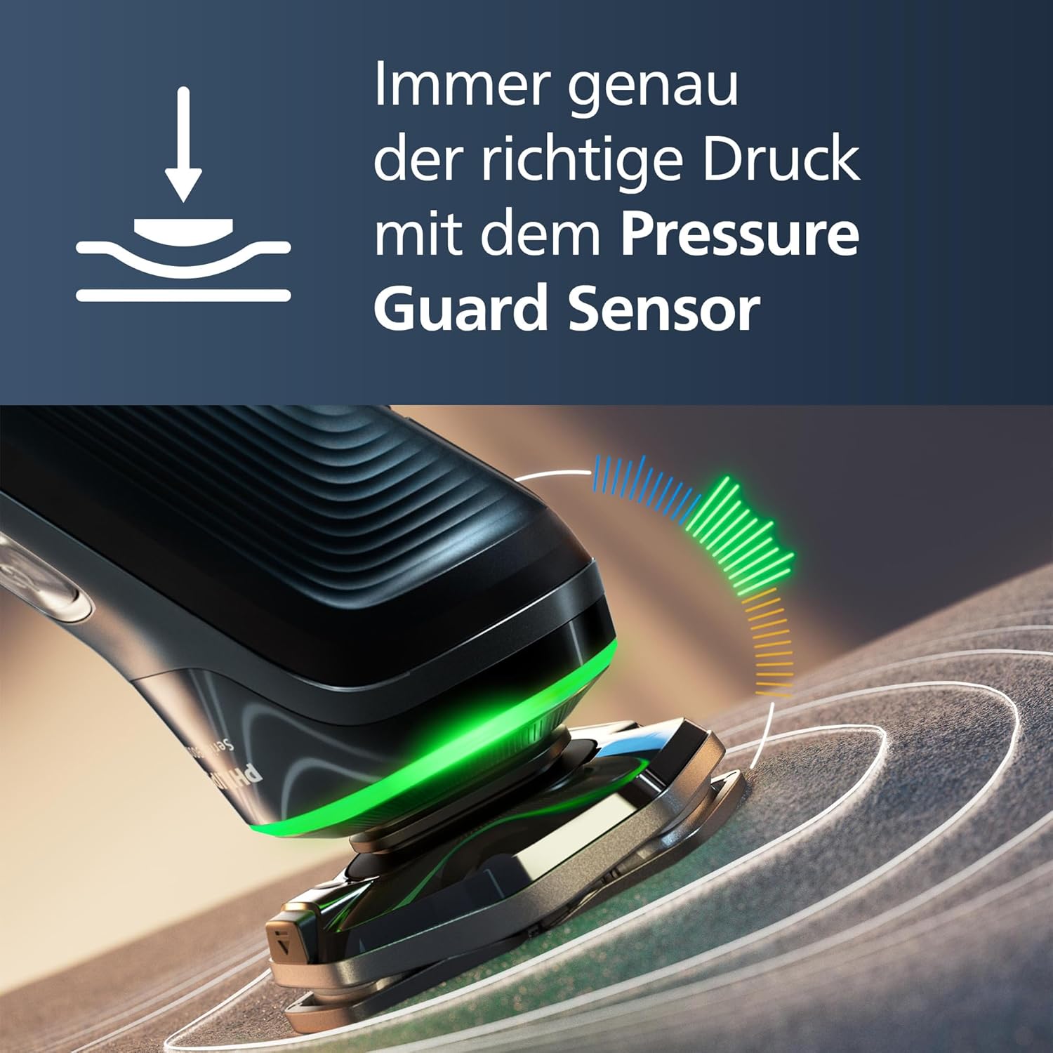 Philips Shaver S9000 S9975/54 – Elektrischer Nass - & Trockenrasierer, Lift & Cut, SkinIQ, Trimmer, Reinigungsstation, Ladestation & Reiseetui - SmartRasur