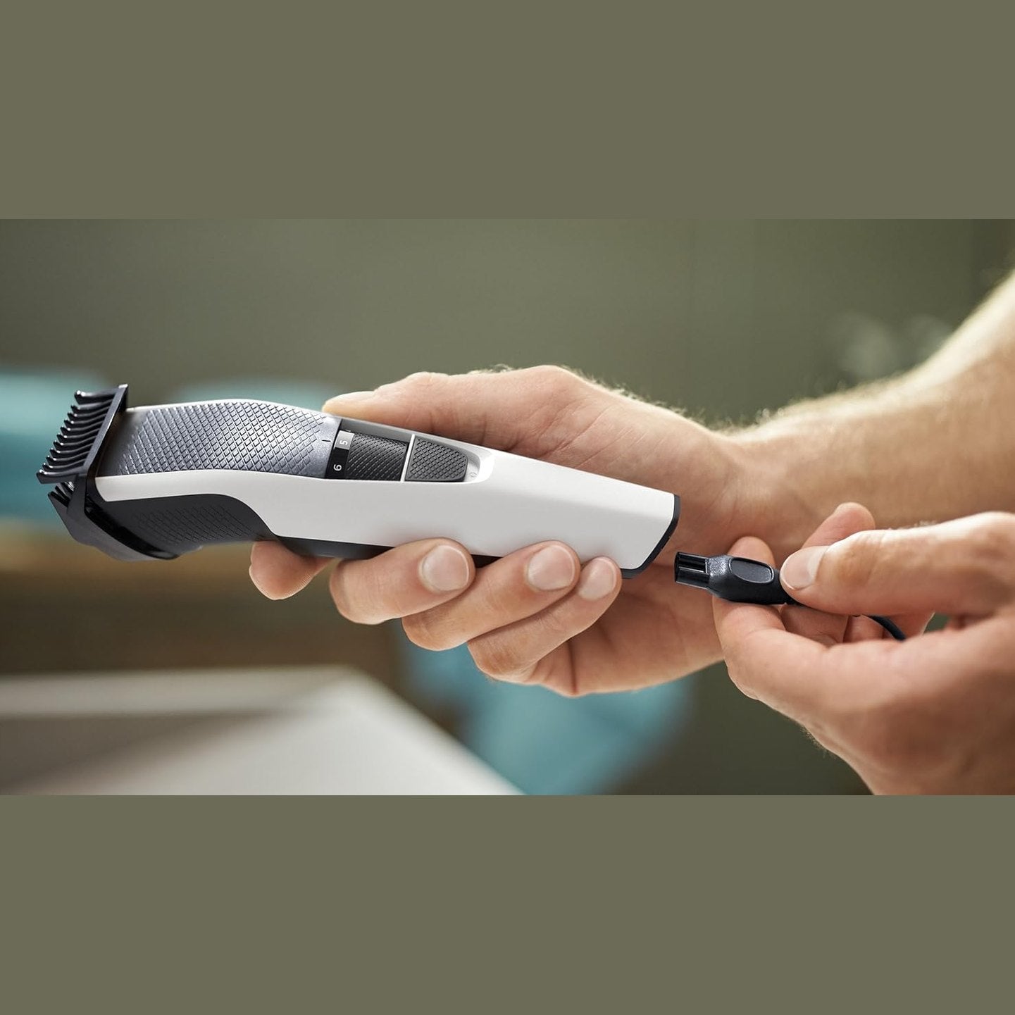 Philips Barttrimmer Series 3000 BT3206/14 – Herren Bartschneider, Lift & Trim System, 10 Längeneinstellungen, Edelstahlklingen - SmartRasur