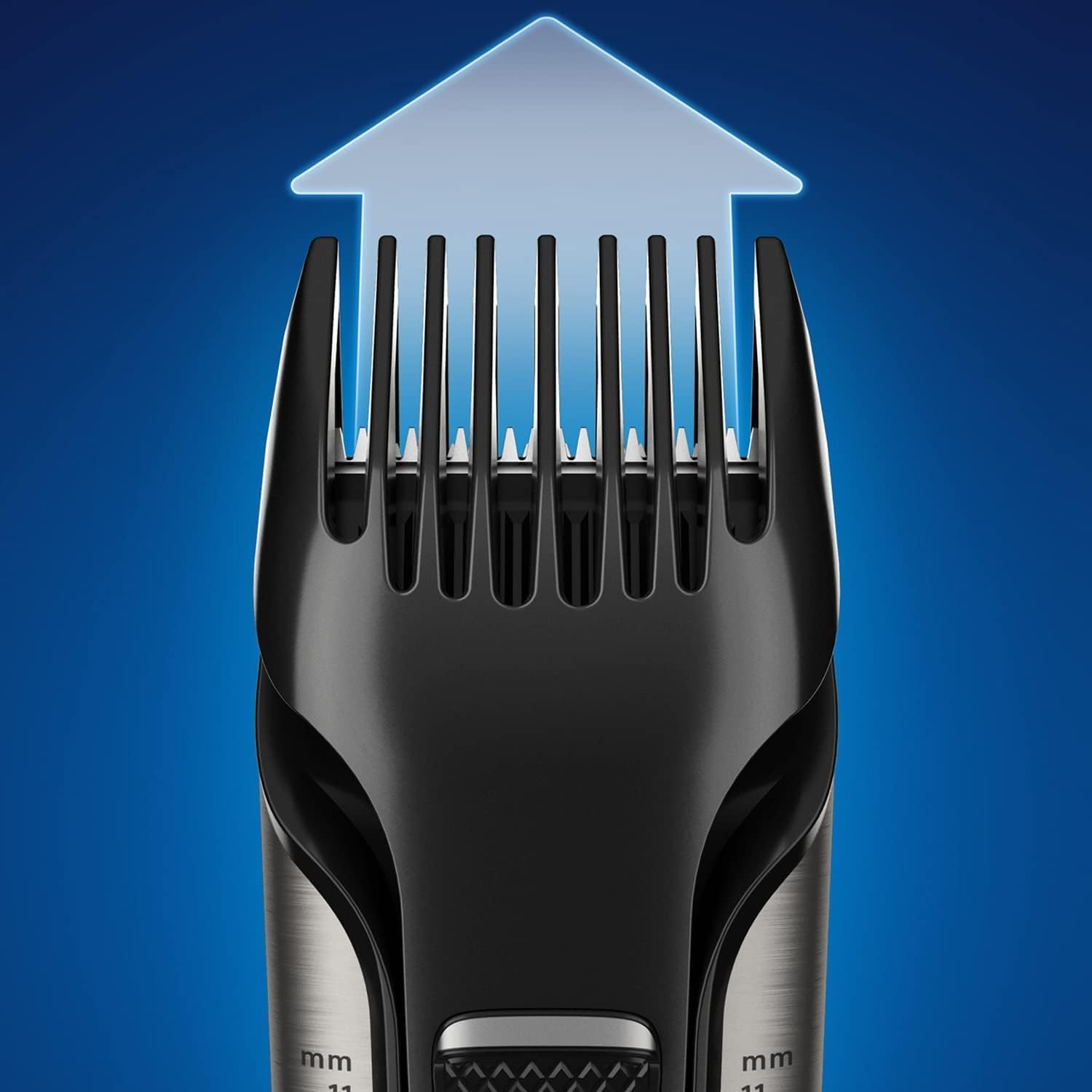 Philips Bodygroom Series 7000 BG7025/15 – Bodygroomer Herren, 2 - in - 1 Rasierer & Trimmer, 5 Längeneinstellungen, 80 Min. Laufzeit - SmartRasur