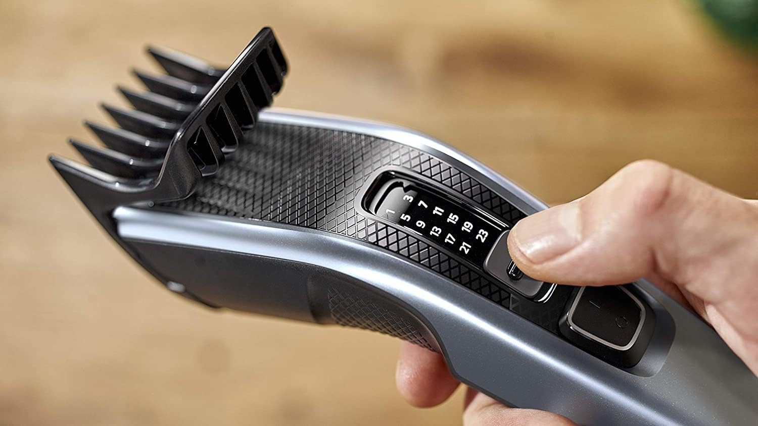 Philips Hair Clipper Series 3000 HC3530/15 – Haarschneider Herren, Trim - n - Flow Technologie, DualCut - Klingen, 75 Min. Laufzeit - SmartRasur