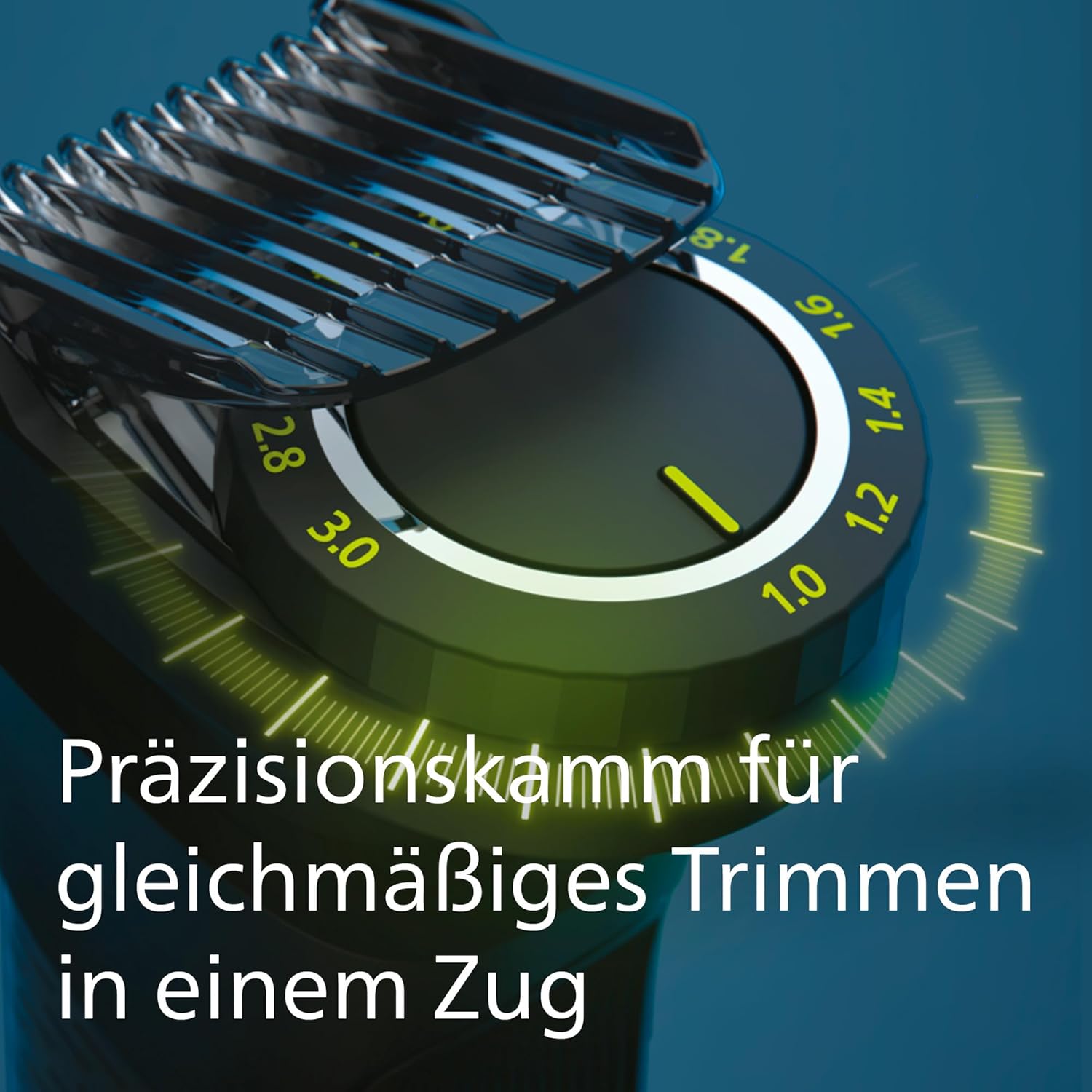 Philips Multigroom Series 9000 MG9530/15 – 13 - in - 1 Barttrimmer & Haarschneider, inkl. OneBlade, 27 Längeneinstellungen, Schwarz - SmartRasur