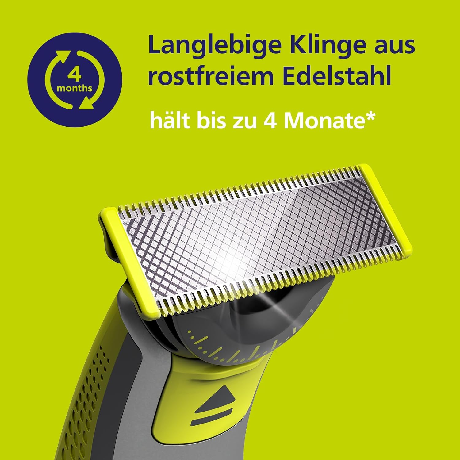 Philips OneBlade 360 Ersatzklingen QP420/60 – 2er - Pack, passend für alle OneBlade & OneBlade Pro Modelle, langlebige Originalklingen - SmartRasur
