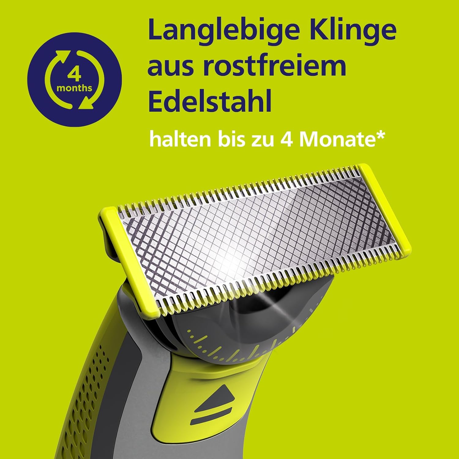 Philips OneBlade 360 Ersatzklingen QP430/60 – 3er - Pack, passend für alle OneBlade & OneBlade Pro Modelle, langlebige Originalklingen - SmartRasur