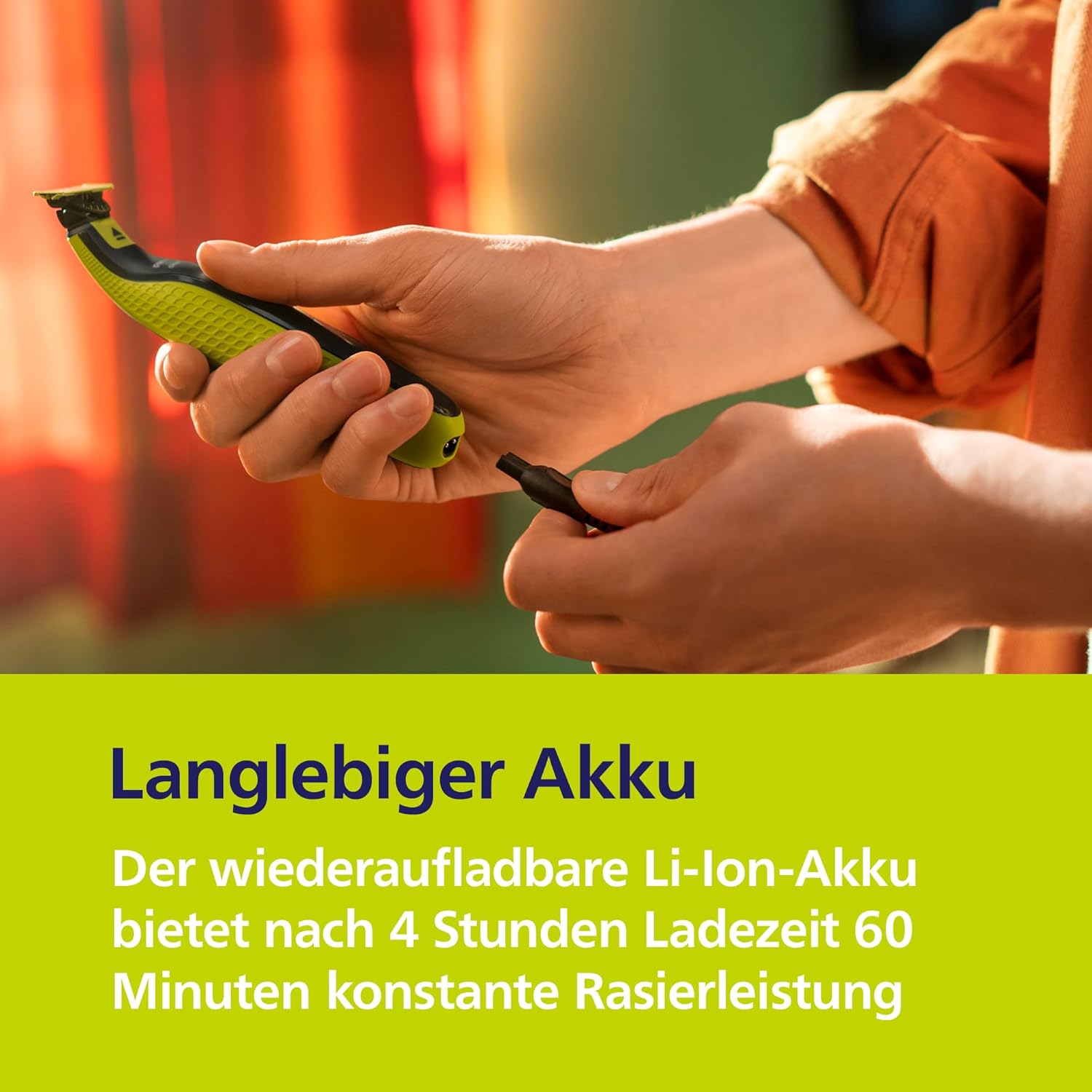 Philips OneBlade 360 Face QP2724/31 – Elektrorasierer & Trimmer Herren, 2 Klingen, 3 Trimmaufsätze, Nass - & Trockenrasur, 45 Min. Laufzeit - SmartRasur