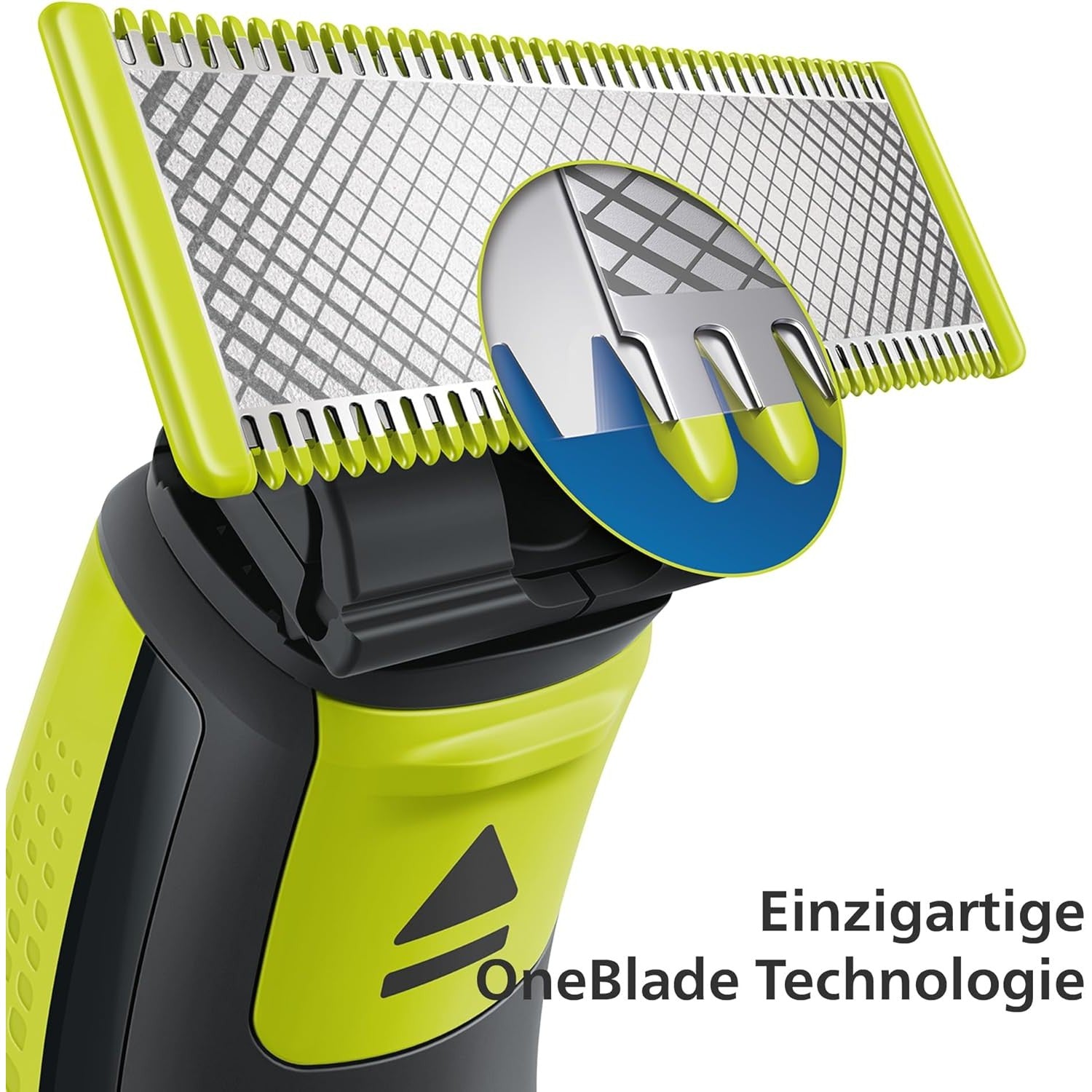 Philips OneBlade Ersatzklingen QP250/50 – 5er - Pack Originalklingen, passend für alle OneBlade & OneBlade Pro Modelle, nass & trocken - SmartRasur