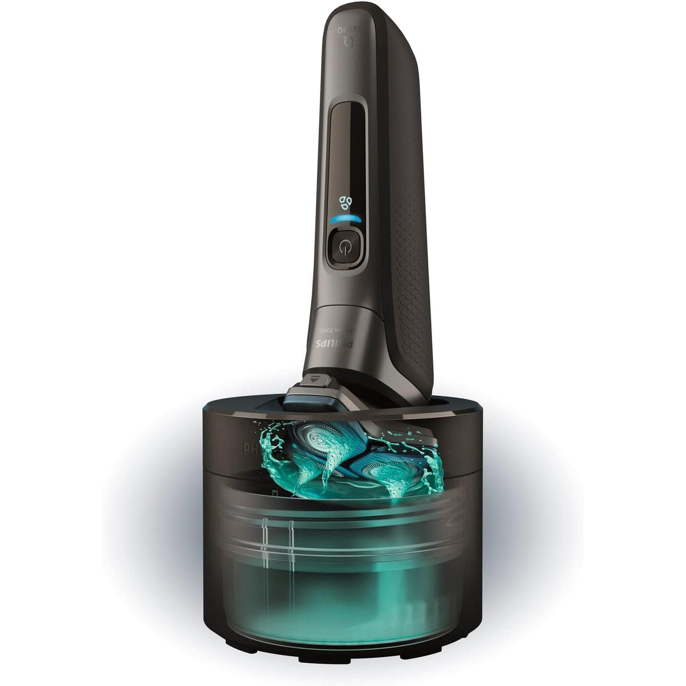 Philips Quick Clean Reinigungskartusche CC12/50 – 2er - Pack Ersatzkartuschen für Rasierer, alkoholfrei, mit frischem Duft - SmartRasur