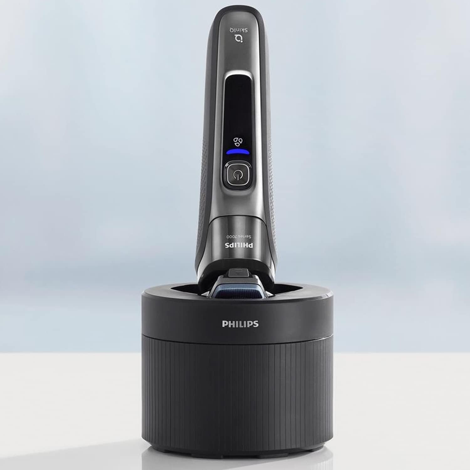Philips Quick Clean Reinigungskartusche CC12/50 – 2er - Pack Ersatzkartuschen für Rasierer, alkoholfrei, mit frischem Duft - SmartRasur