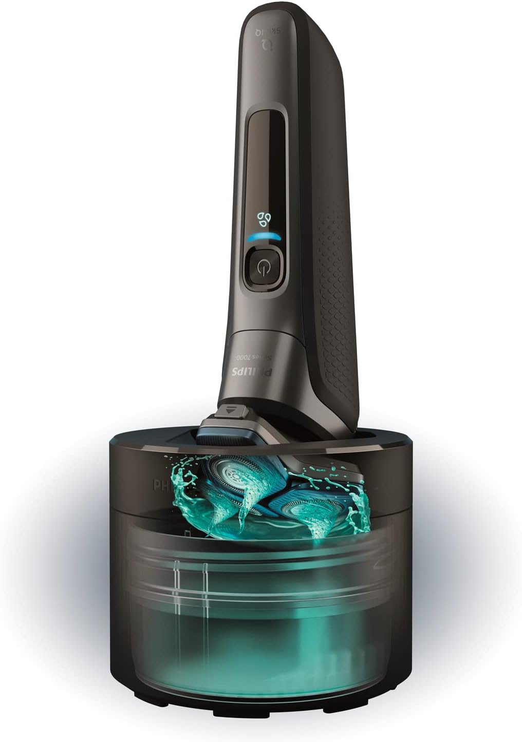Philips Quick Clean Reinigungskartuschen CC13/50 – 3er - Pack, alkoholfrei, für elektrische Rasierer, gründliche Pflege & frischer Duft - SmartRasur