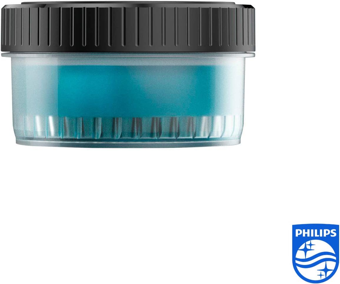 Philips Quick Clean Reinigungskartuschen CC13/50 – 3er - Pack, alkoholfrei, für elektrische Rasierer, gründliche Pflege & frischer Duft - SmartRasur