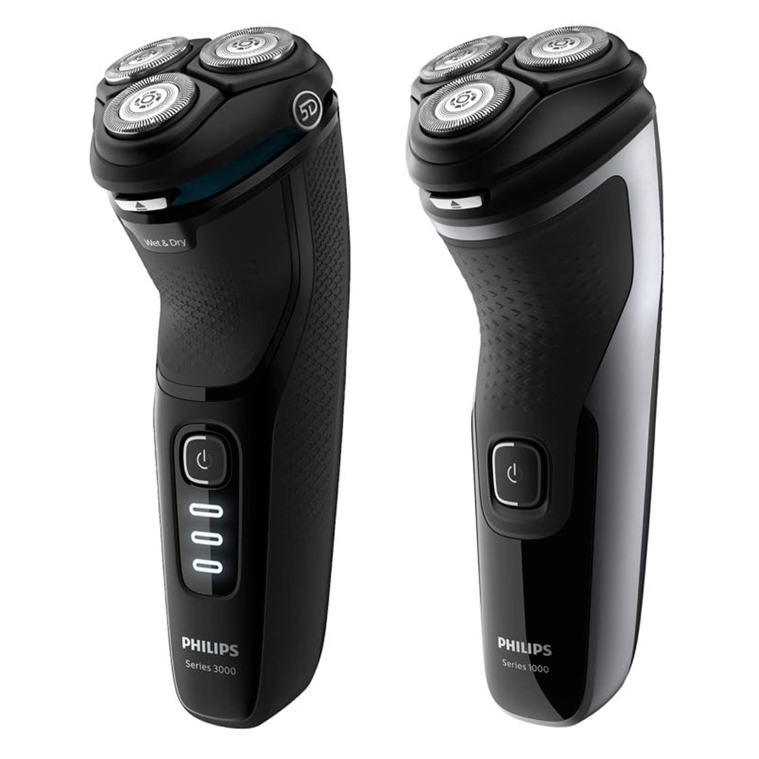 Philips SH30/50 Ersatzscherköpfe – 3er - Pack Scherköpfe für Philips Rasierer Series 1000, 3000 & S54XX, einfacher Austausch - SmartRasur