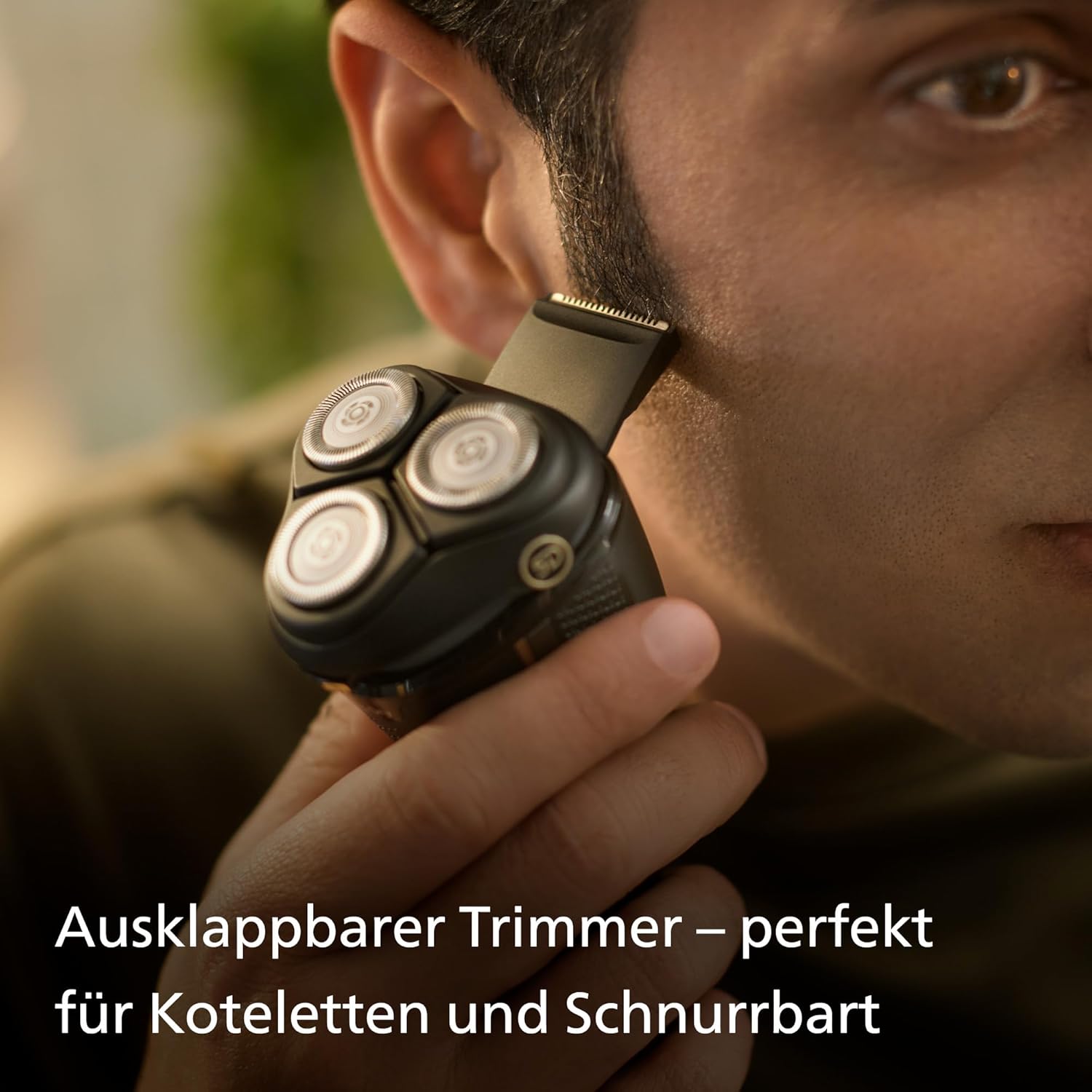 Philips Shaver Series 3000 S3342/13 – Elektrorasierer Herren Nass & Trocken, SkinProtect, PowerCut - System, 5D - Scherkopf, Schwarz - SmartRasur