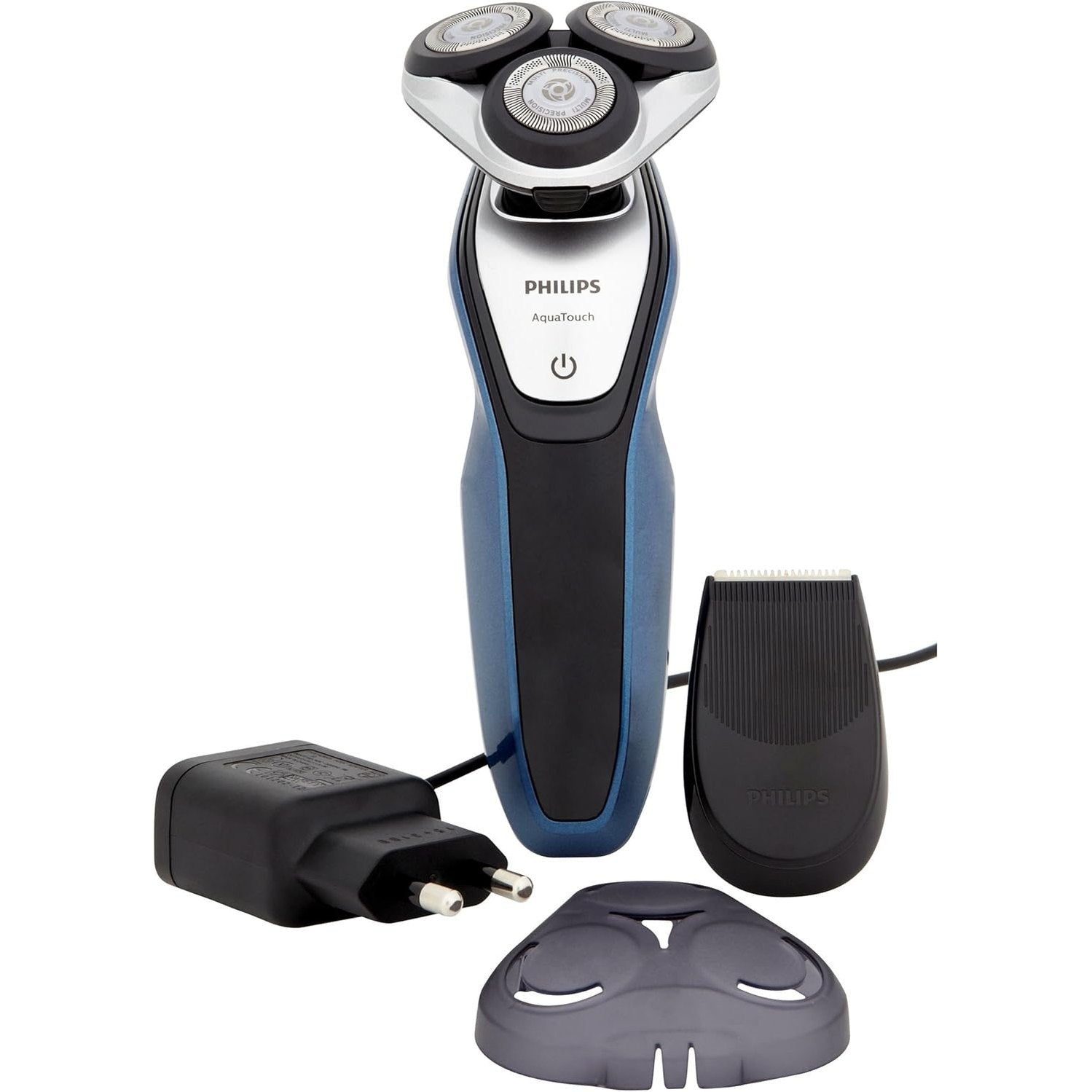 Philips Shaver Series 5000 S5420/06 – Elektrischer Nass - & Trockenrasierer AquaTouch, 5D Flex - Köpfe, Präzisionstrimmer - SmartRasur