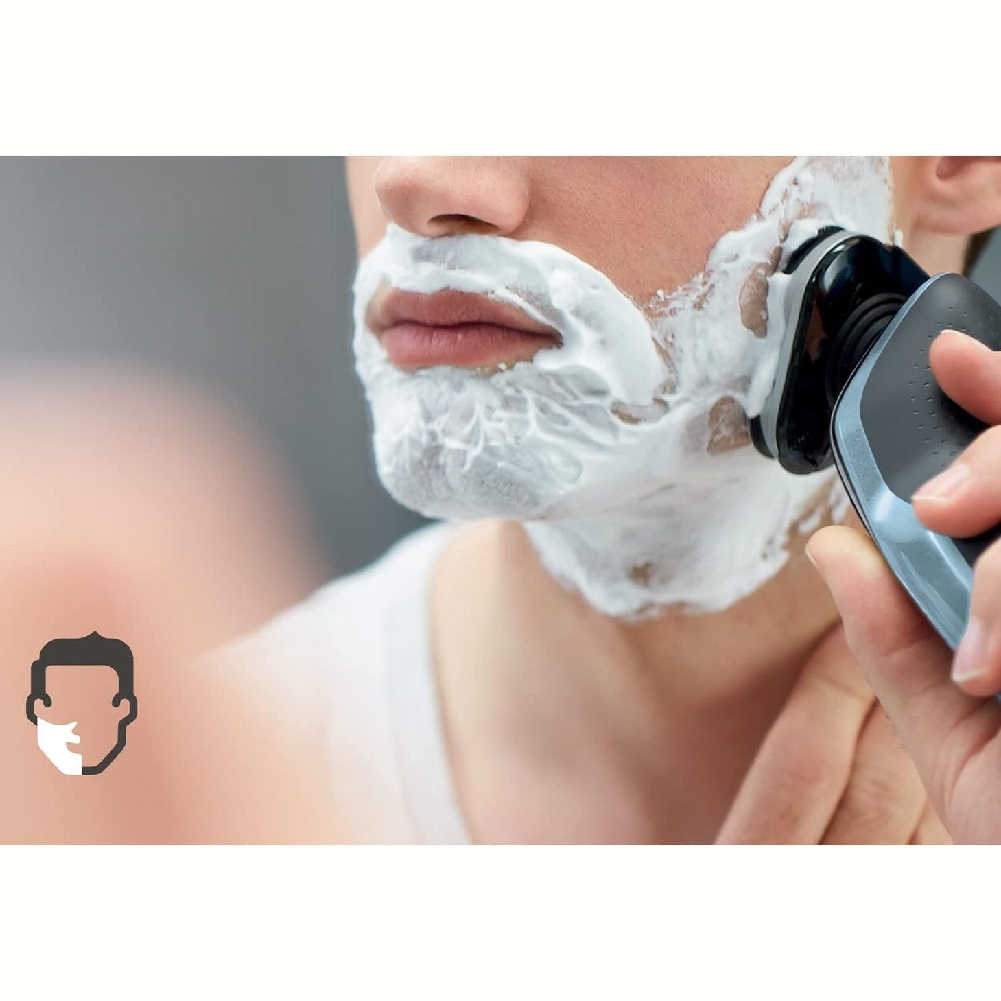 Philips Shaver Series 5000 S5530/06 – Elektrischer Nass - & Trockenrasierer mit Turbo+ - Modus & 5D Flex - Köpfen - SmartRasur